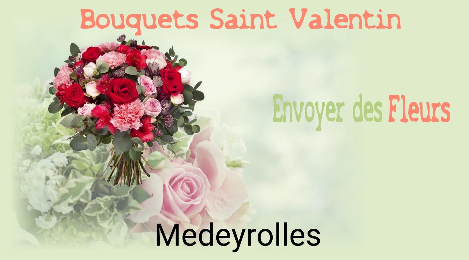 Roses de Saint-Valentin livrées à Medeyrolles